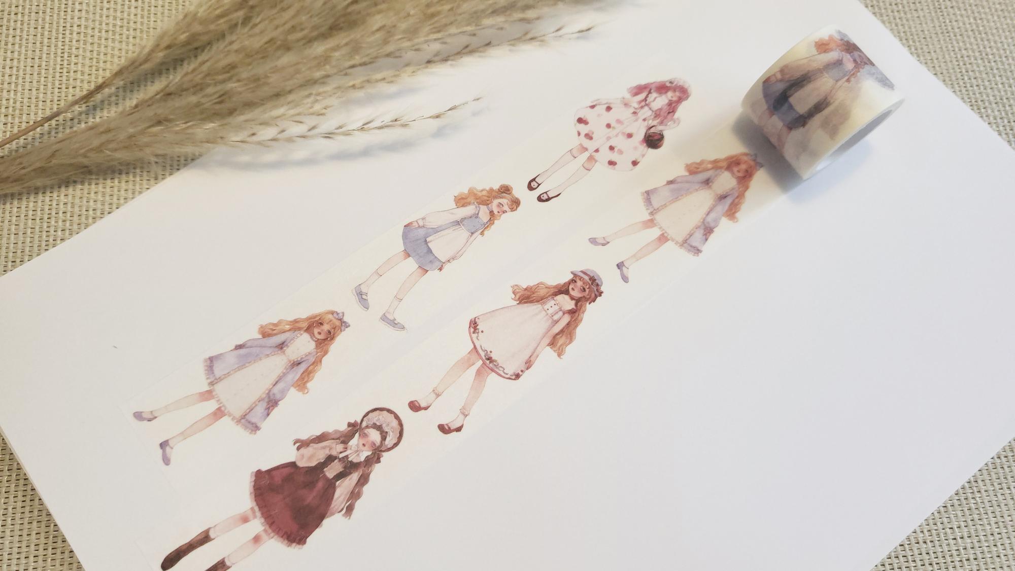 Design Washi Tape Mädchen